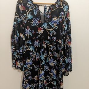 WHBM Bell-Sleeve Dress